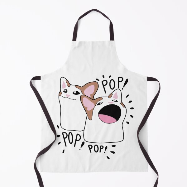Item preview, Popping cat sticker set  designed and sold by ShinyDesignss.