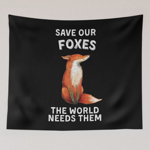 Item preview, Save The Foxes designed and sold by Cute  Pawz.