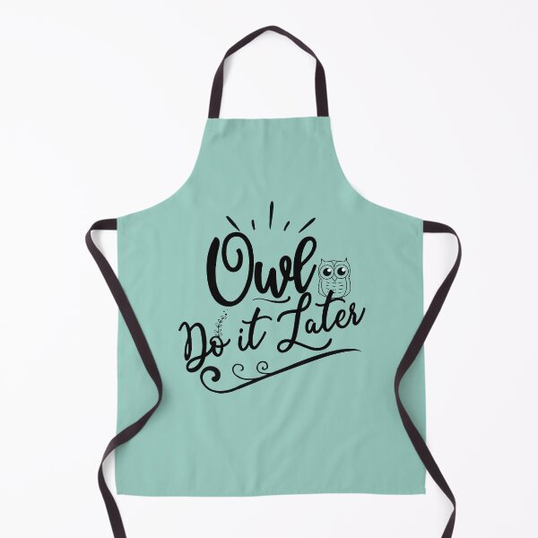 Item preview, Owl Do It Later designed and sold by PrintBrint.