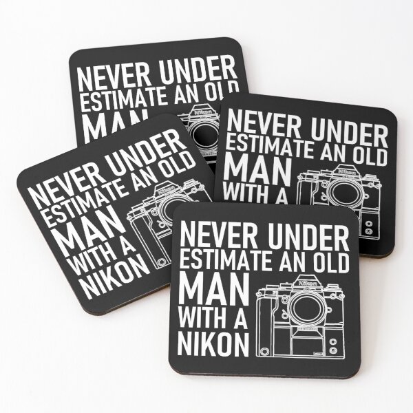 Item preview, Never underestimate an old man with a Nikon designed and sold by arthatbeat.