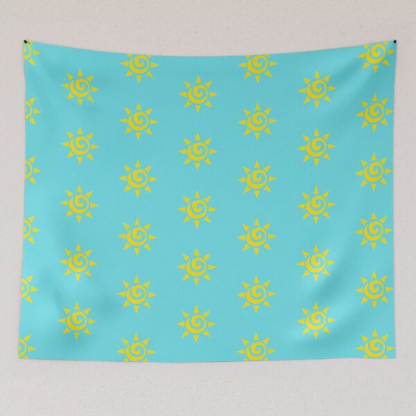 Item preview, Yellow Sun on Blue Background designed and sold by Shaxspere.