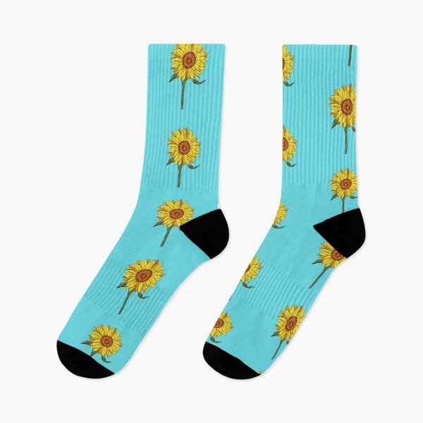 Item preview, Sunflower on Blue Background designed and sold by Shaxspere.