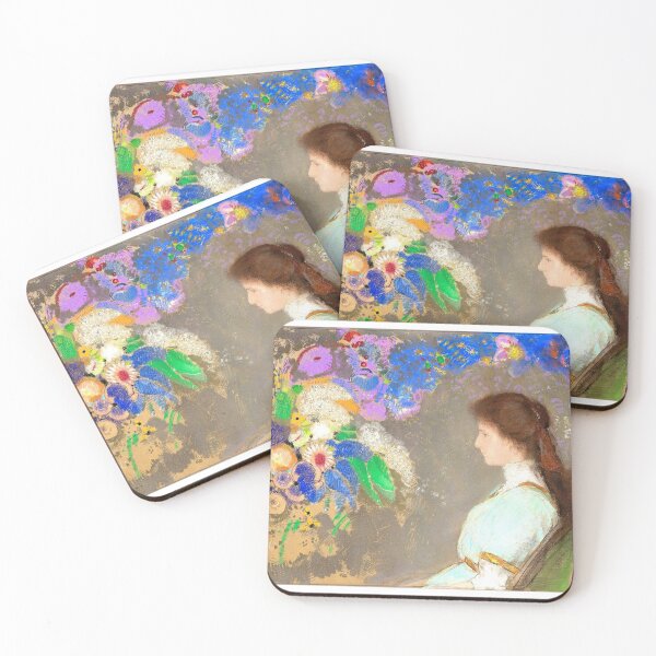 Item preview, Violette Heymann, Fine Art Painting by Redon designed and sold by RBEnt.