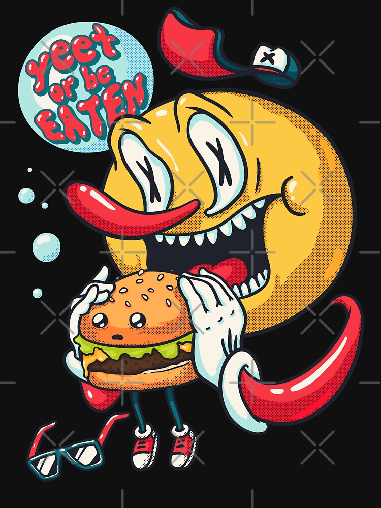 "Yeet or be Eaten Yeet or be Yeeted meme (rgb