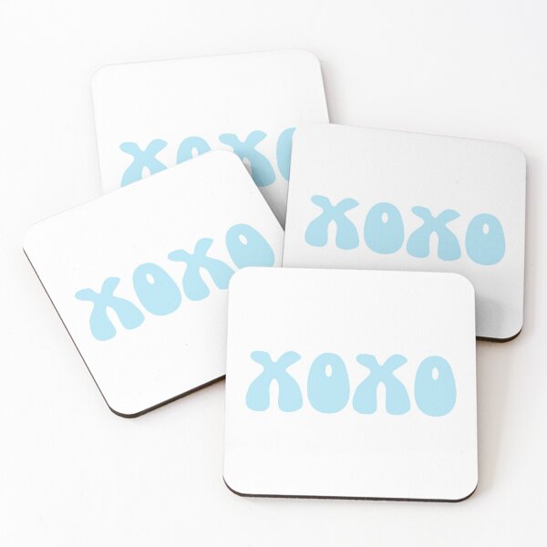 Item preview, xoxo - groovy pastel blue stickers, shirts, and more designed and sold by itswillharris.