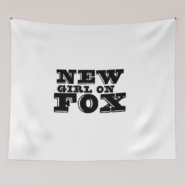 Item preview, New Girl On Fox White designed and sold by DamaliePierre.