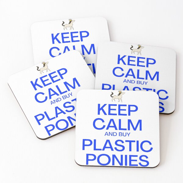Item preview, Keep Calm and Buy Plastic Ponies designed and sold by NAMHSA.