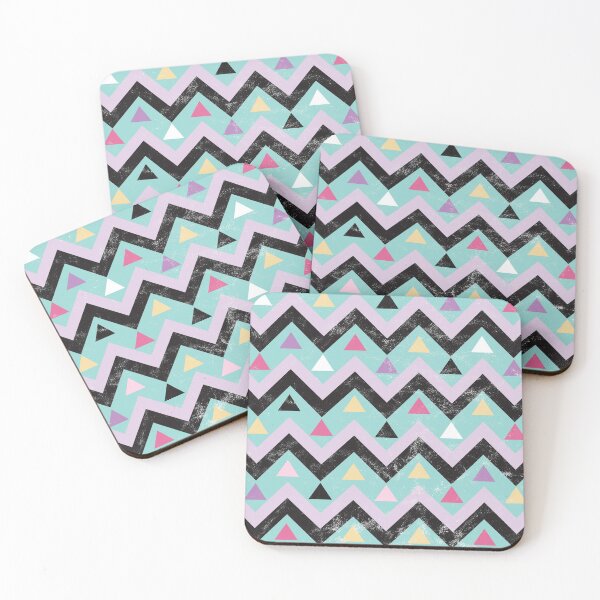 Item preview, Abstractart - Zig zag Mosaic Pattern - hipster and Inca inspired designed and sold by Fruitsome.