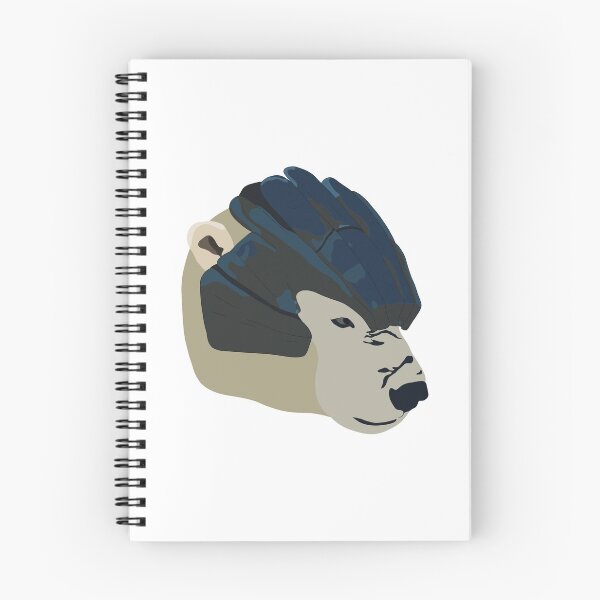 Item preview, Armored Bear Head designed and sold by RockyCreekArt.