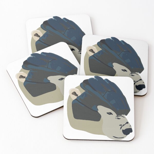 Item preview, Armored Bear Head designed and sold by RockyCreekArt.