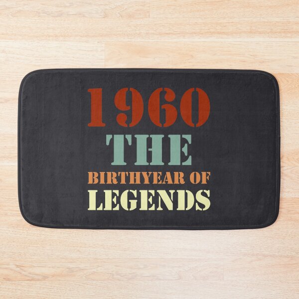 Item preview, Born In 1960 Birthday Of Legends designed and sold by YAnna9.