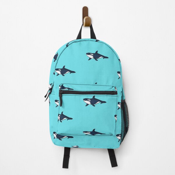Item preview, Killer Whale on Blue Background designed and sold by Shaxspere.