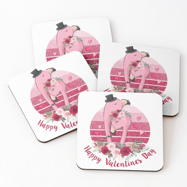Item preview,  Cute Flamingo Couple valentines day gift  designed and sold by VESTITCH.