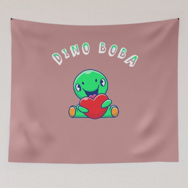 Item preview, dino boba designed and sold by ishako online.