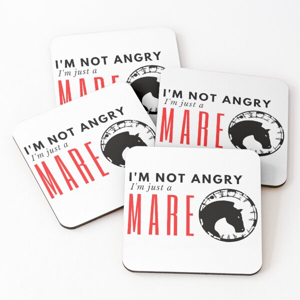 Item preview, I'm not Angry, I'm just a Mare designed and sold by NAMHSA.