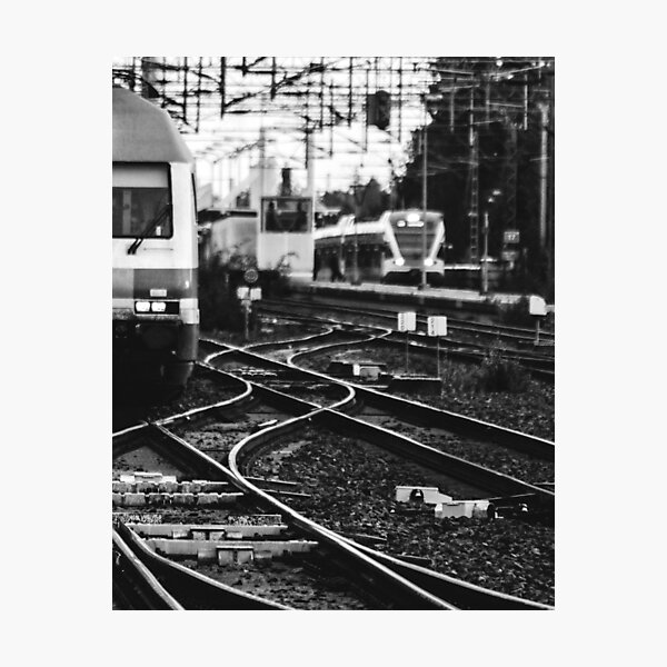 Train Tracks Photographic Print
