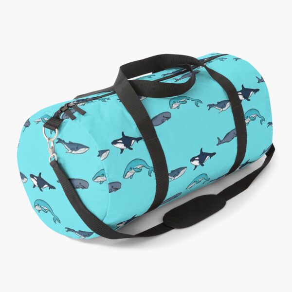 Item preview, Whales on Blue Background designed and sold by Shaxspere.