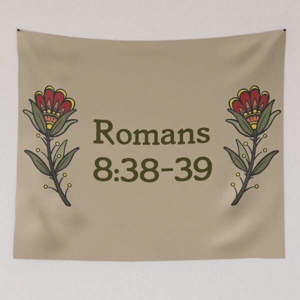 Item preview, Romans 8:38-39 designed and sold by sandpiperstudio.