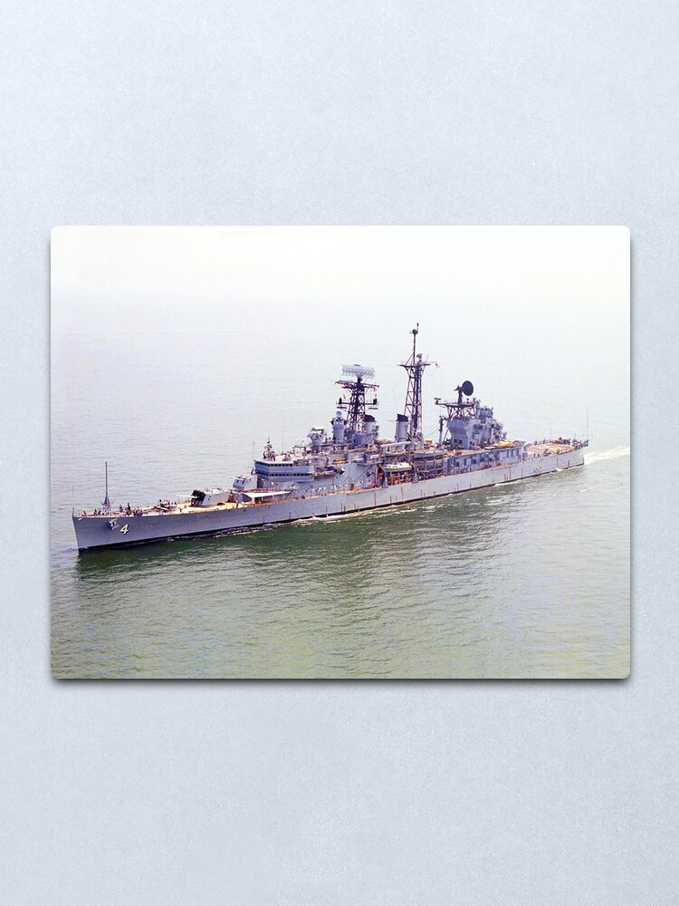 Alternate view of USS LITTLE ROCK (CLG-4) SHIP'S STORE Metal Print