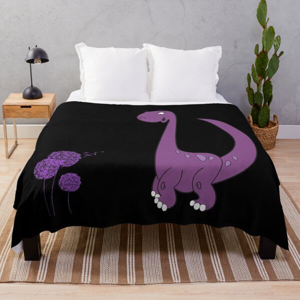Item preview, Dinosaur find someone like him cute dandelion black background designed and sold by oxoxoxo.
