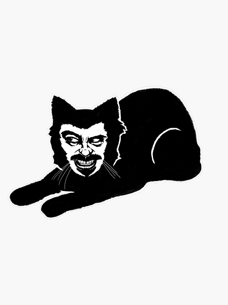 Aperçu 3 sur 3. Sticker avec l'œuvre Vladislav le chat créée et vendue par aaespng.