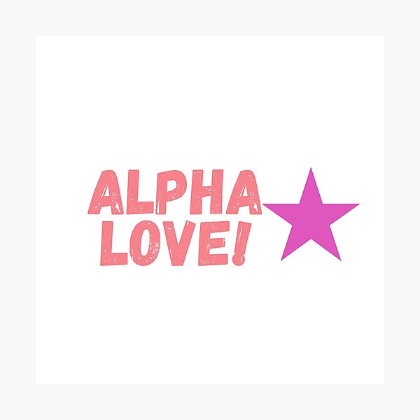 Item preview, alpha love designed and sold by cgarrison23.