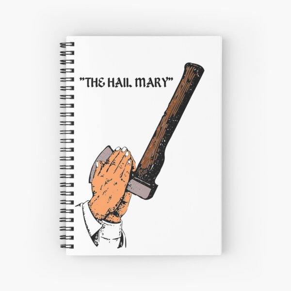 The Axe Shoppe | The Hail Mary Spiral Notebook