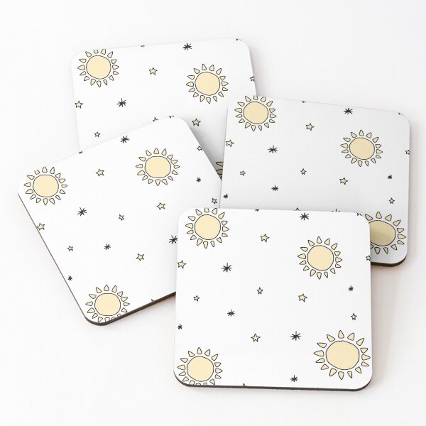 Item preview, Yellow Sun and Stars Doodle designed and sold by Arexus.