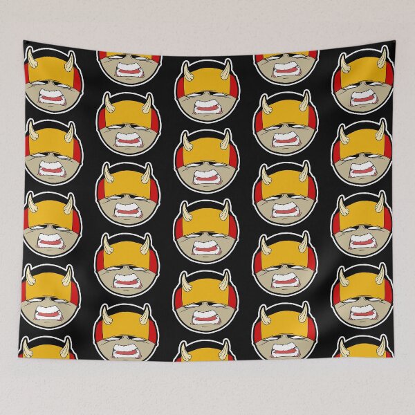 Item preview, THE ONE FOUR - Ninja Face Custom Emoji Print designed and sold by theonefour.