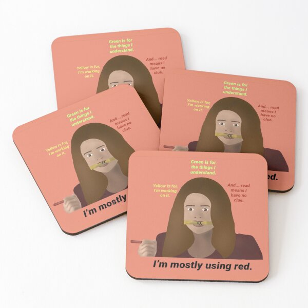 Item preview, Malia Tate with highlighters designed and sold by Random fandom Supplies.