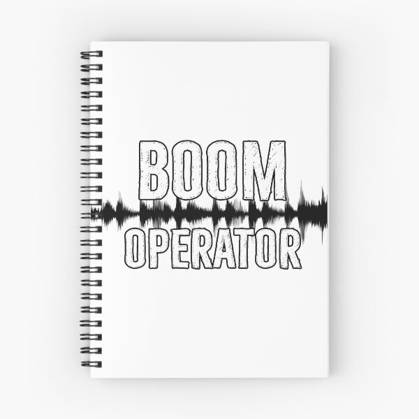 Item preview, Boom Operator with Audio Wave  designed and sold by DanLopesMerch.