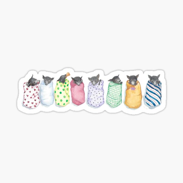 Item preview, Baby Bat Burritos designed and sold by lucianamallozzi.