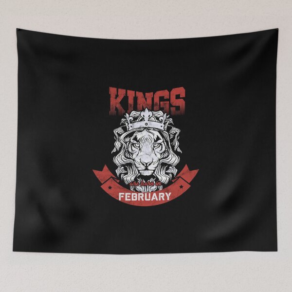 Item preview, Kings are born in February designed and sold by zurckoov.