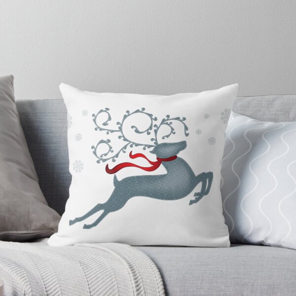 Item preview, Abstract Christmas Reindeer - White designed and sold by serenaking.
