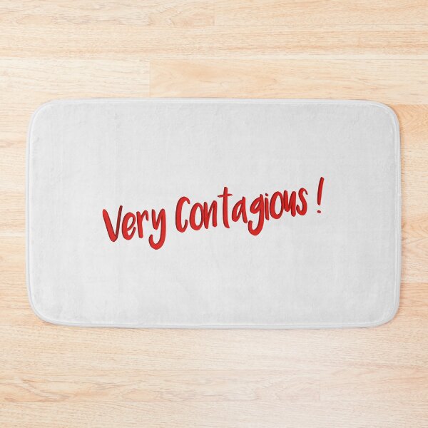 Item preview, Very Contagious !  Sticker designed and sold by BadrLuke01.