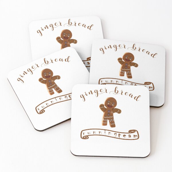 Item preview, gingerbread running team designed and sold by ishako online.