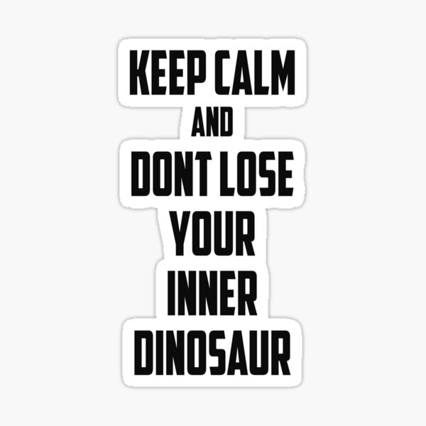 Keep Calm Sticker