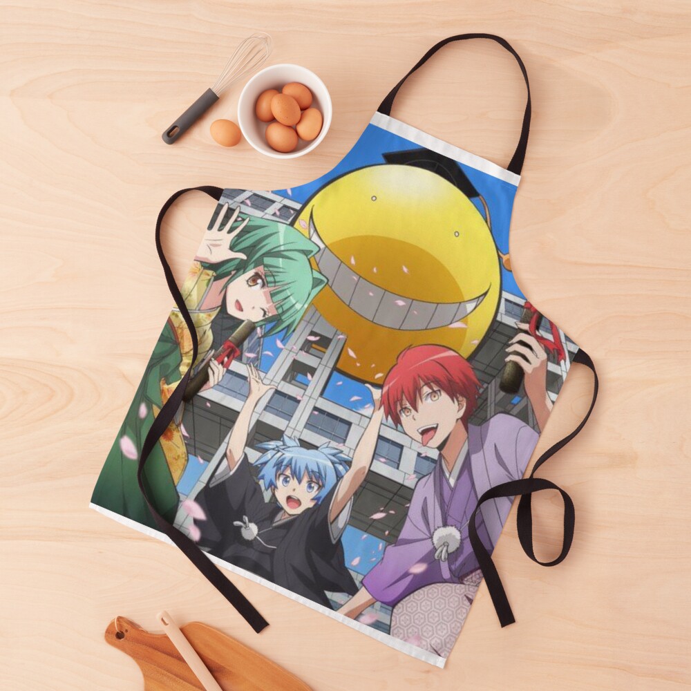 赤羽 業 Akabane Karuma Apron By Mdimac Redbubble