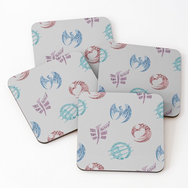 Item preview, Storm Hawks Multi Colour Tribal Insignias designed and sold by Fave101.