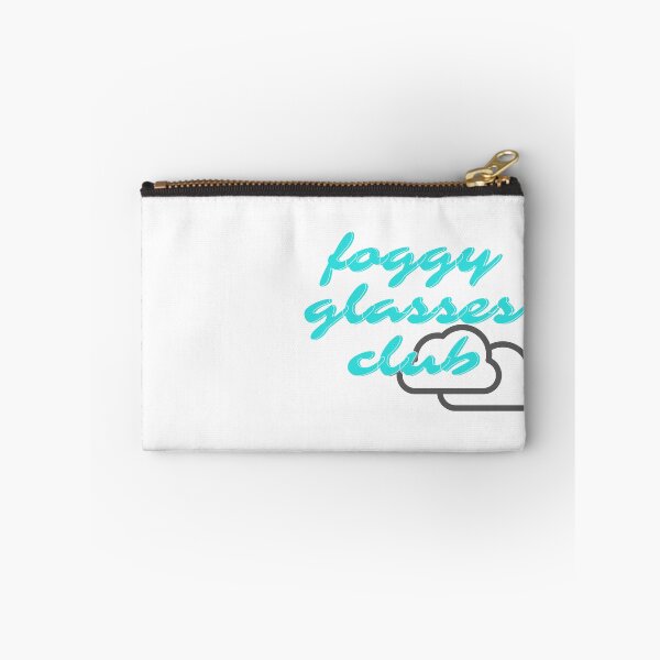 Item preview, Foggy Glasses Club Blue Grey on White designed and sold by MenMakeSammichs.