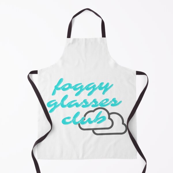 Item preview, Foggy Glasses Club Blue Grey on White designed and sold by MenMakeSammichs.