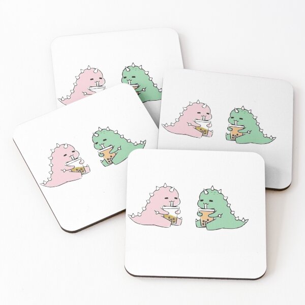 Item preview, dino boba duo  designed and sold by Ddack.