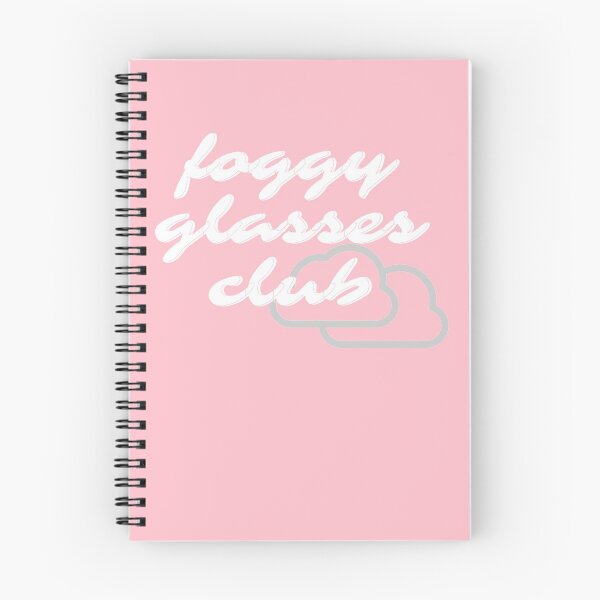Item preview, Foggy Glasses Club Grey on Pink designed and sold by MenMakeSammichs.
