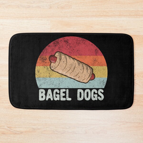 Item preview, Retro Bagel Dogs Gift designed and sold by Kawaiindoodle.