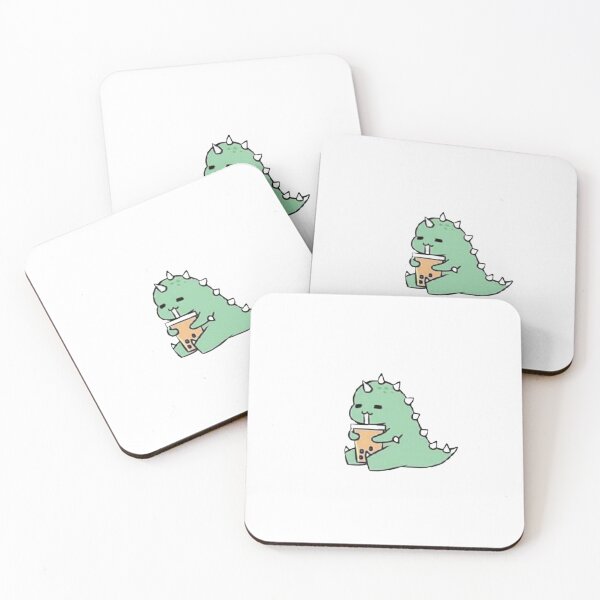 Item preview, dino boba drink  designed and sold by Ddack.