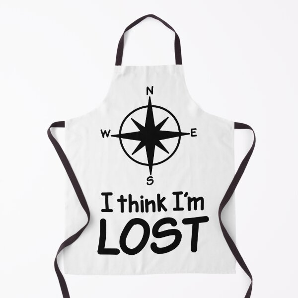 Item preview, I Think I'm Lost designed and sold by SarcasticWords.