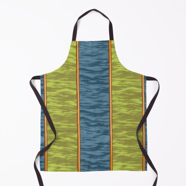 Item preview, Green and Yellow Mustard Ripple Pattern designed and sold by RitaLaiArt.