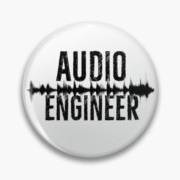 Item preview, Audio Engineer Gift Sound Wave designed and sold by DanLopesMerch.
