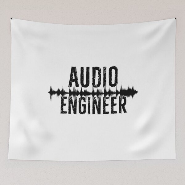 Item preview, Audio Engineer Gift Sound Wave designed and sold by DanLopesMerch.