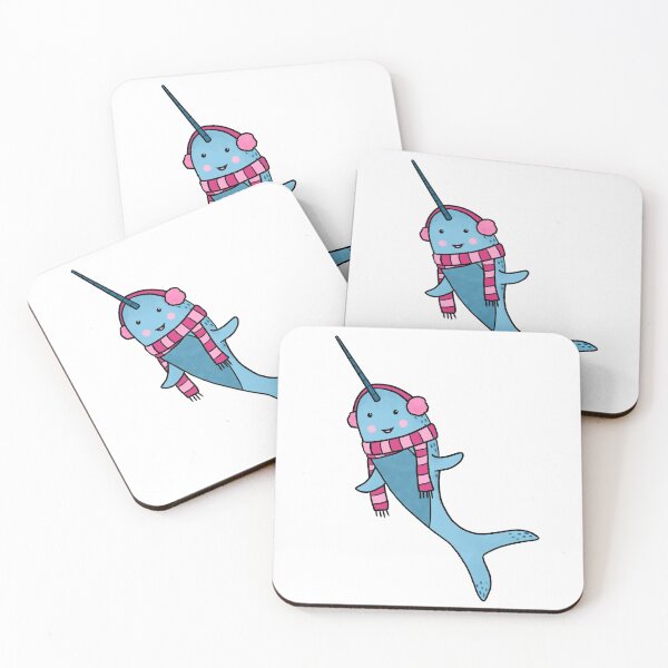 Item preview, Winter Narwhal designed and sold by GrousyGirl.